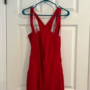 Marshals red jumper open back